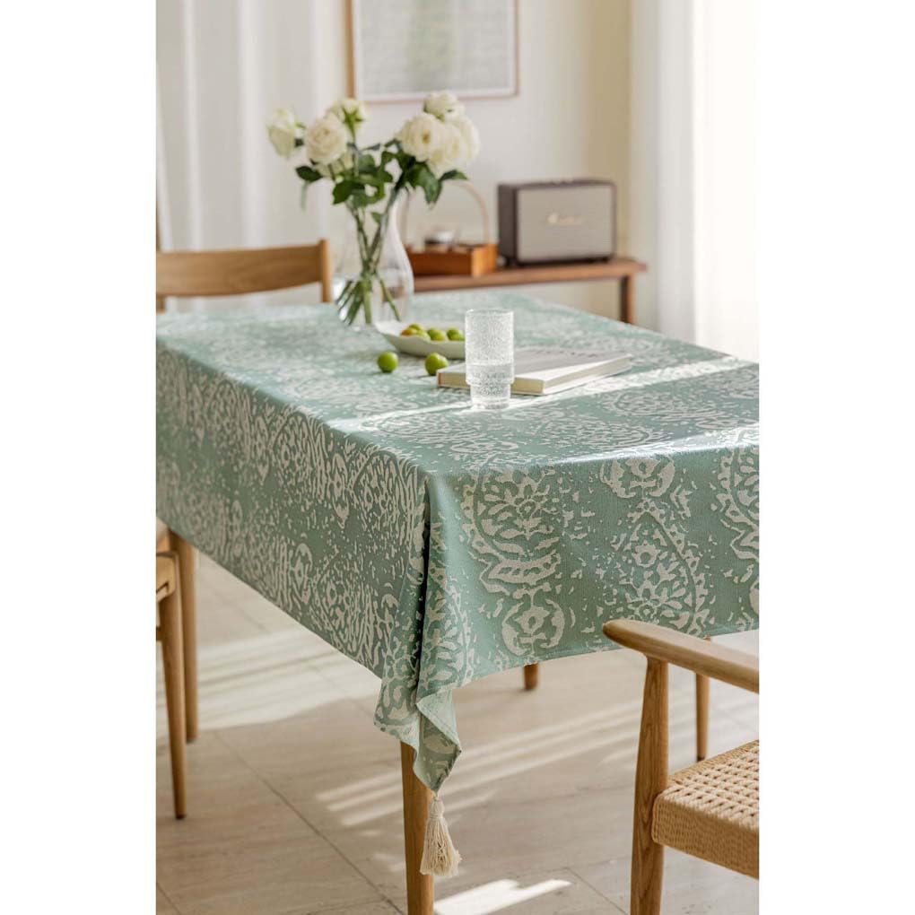 Amazon｜Foxace テーブルクロス グリーン テーブルカバー マルチクロス